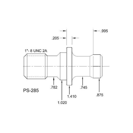 Tj Davies Co Solid Retention Knob PS-285
